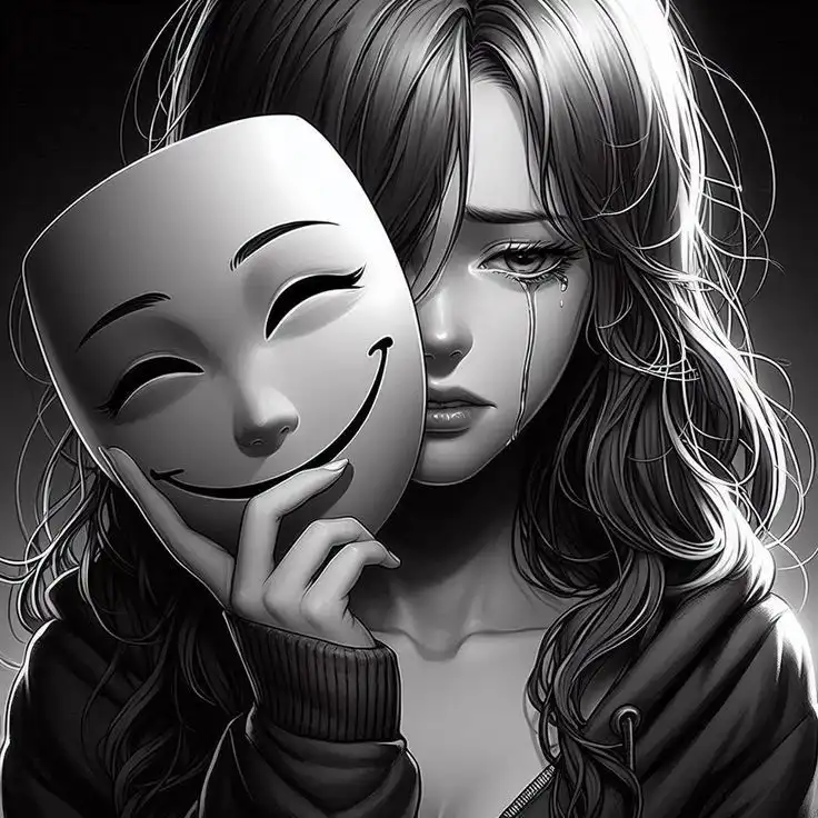 broken heart depressed sad girl dp